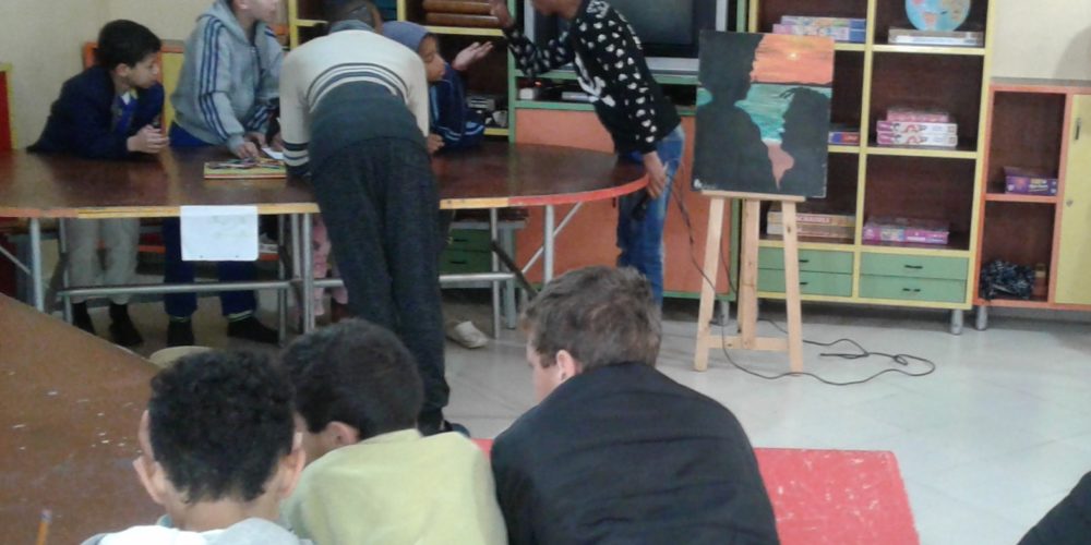 marocco, la gara di disegno alla Fondazione Zniber l'hanno vinta...tutti i bambini!