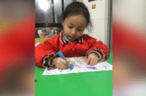 Cina: piccoli artisti crescono. Che gioia disegnare!