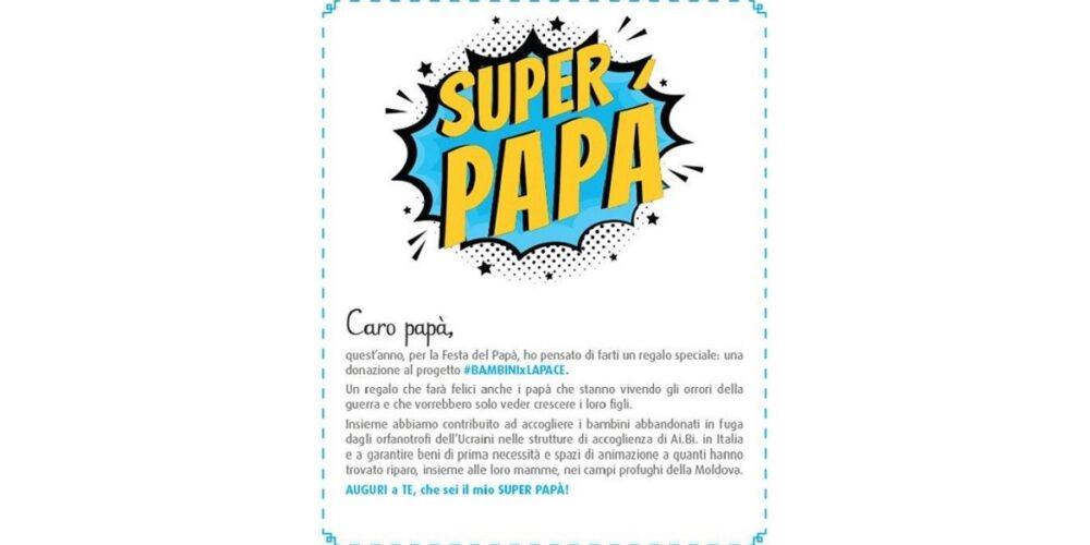 AUGURI A TUTTI I PAPÀ sempre presenti per i loro bambini! – LA