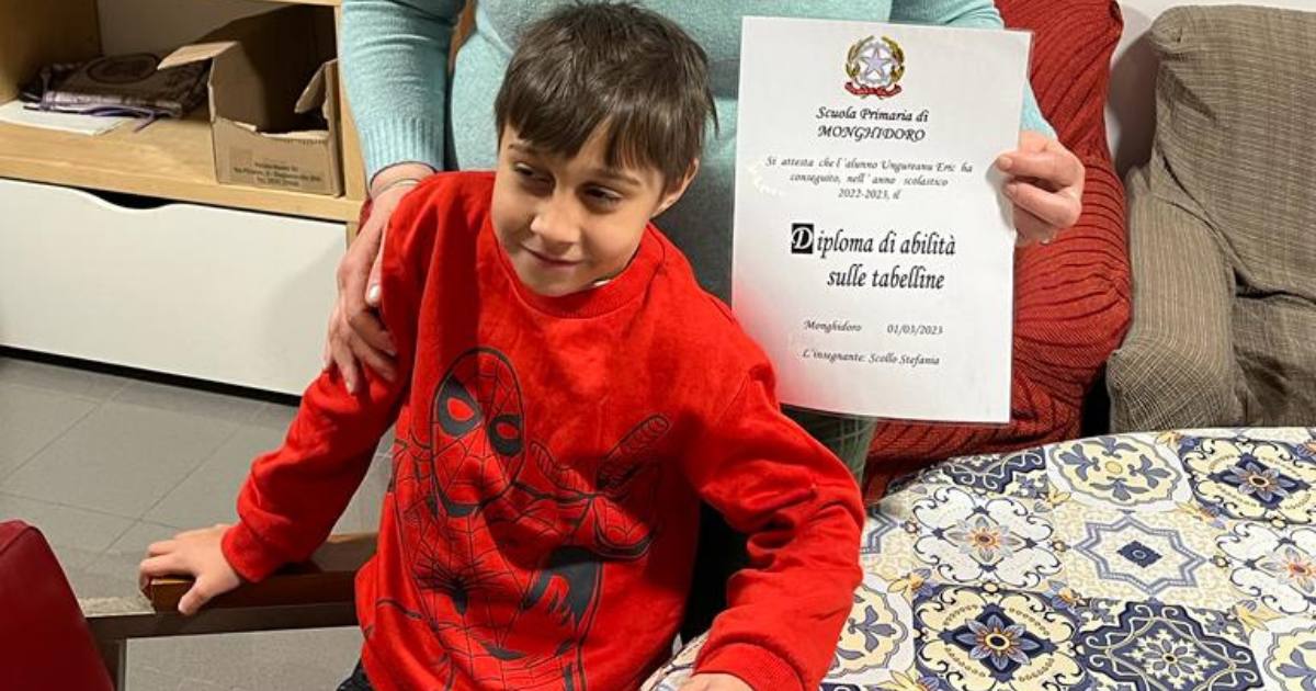 Pan di Zucchero. Il diploma del “nostro Eric”. Un successo che rappresenta la speranza per tanti bambini che vivono nell’incertezza