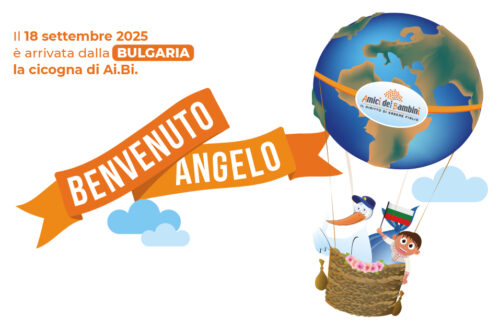 Adozione Internazionale. Arriva Angelo... sulle ali dlla cicogna di Amici dei Bambini