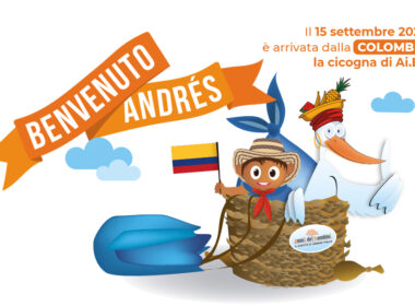 Cicogna di Ai.Bi. Adozione Internazionale dalla Colombia