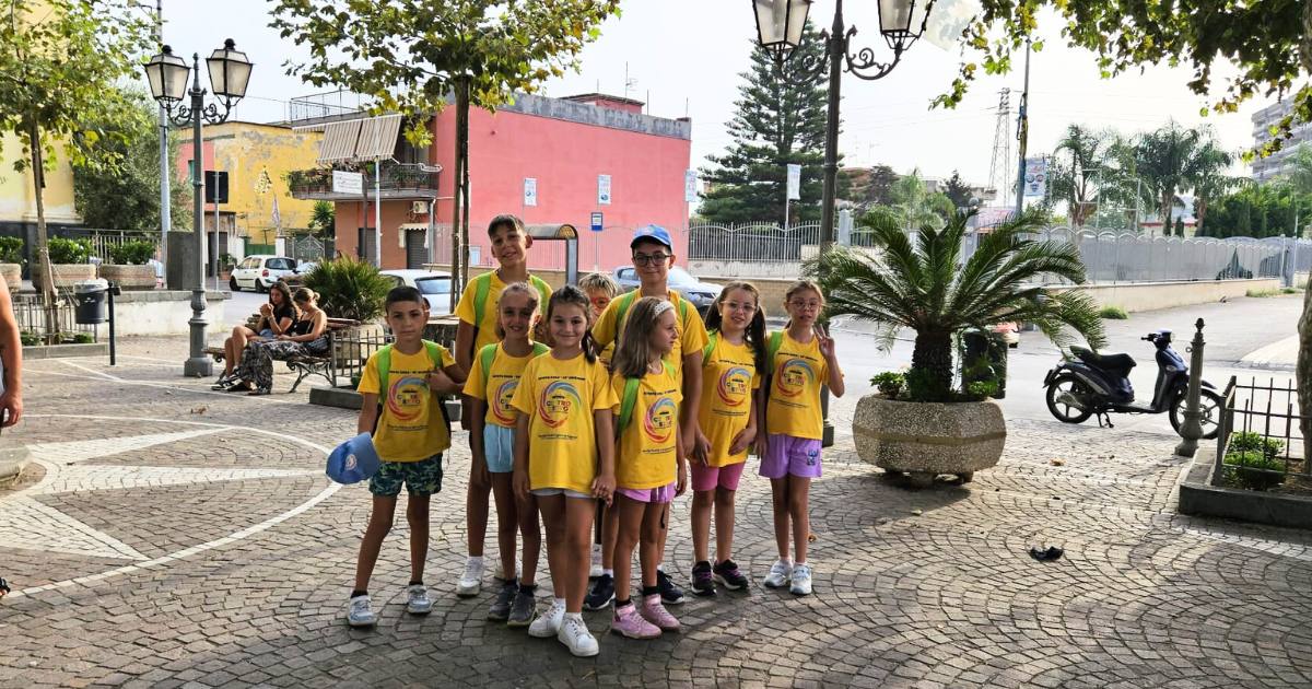 Il campo estivo a Castellammare di Stabia