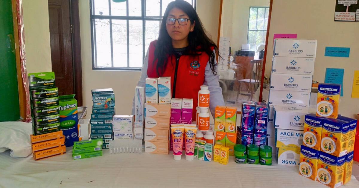 I farmaci acquistati per i bambini accolti negli orfanotrofi in Bolivia