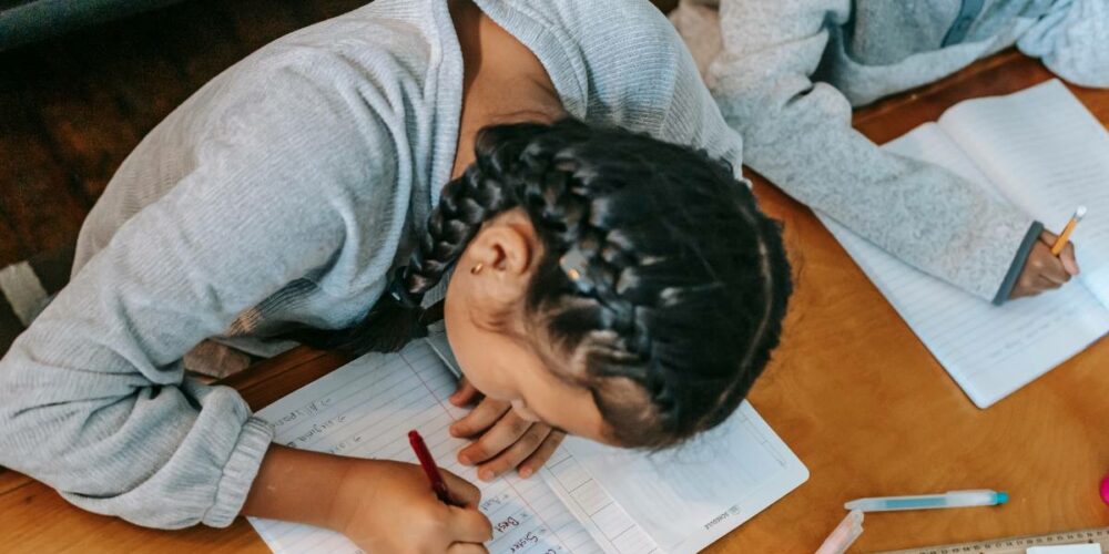Uno spazio studio per i bambini