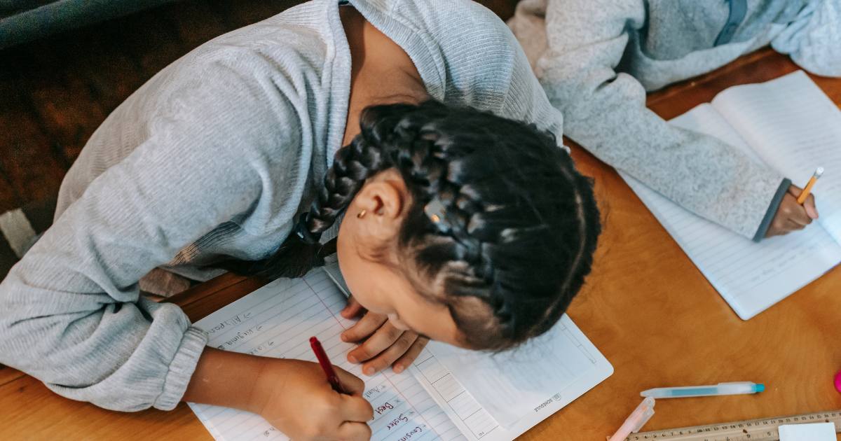 Uno spazio studio per i bambini