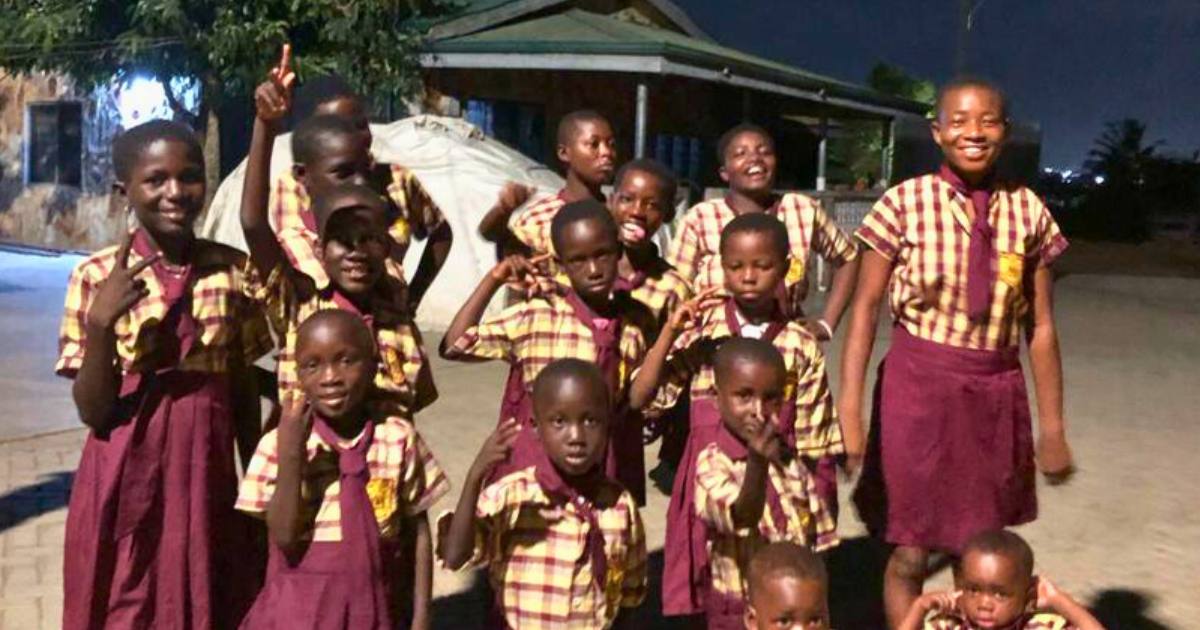 Bambine e bambini al Royal Seed Home in Ghana