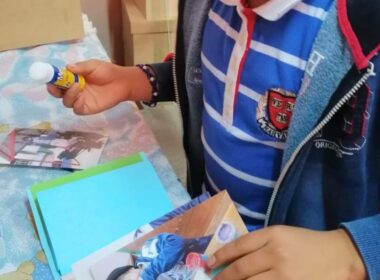 L'album fotografico personalizzato di uno dei bambini aiutati dal progetto "Sostieni a distanza i bambini di un orfanotrofio" in Bolivia