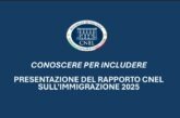La locandina dell'evento di presentazione del rapporto CNEL sull'immigrazione