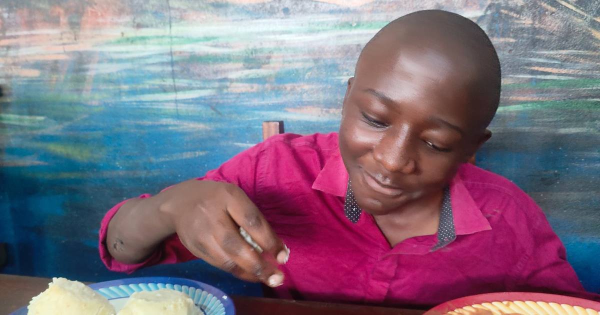 Ishtara, aiutato dal progetto “Adotta a distanza i bambini di un orfanotrofio" in Congo