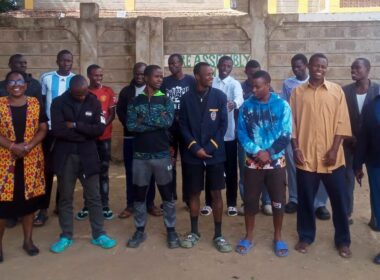 I ragazzi del Kwetu Home of Peace in Kenya