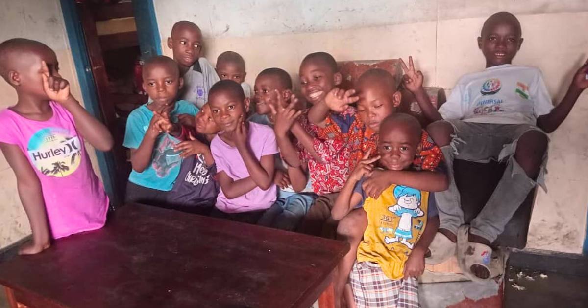 I bambini del centro Sodas in Congo, aiutati dal progetto “Adotta a distanza i bambini di un orfanotrofio”