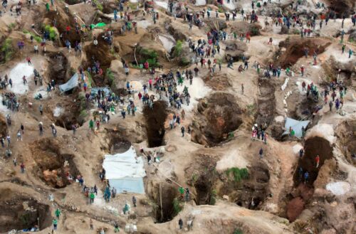 Miniera di Luwowo Coltan vicino a Rubaya, Nord Kivu, 18 marzo 2014. © MONUSCO/Sylvain Liechti