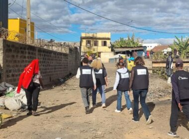 Un momento della missione in Madagascar per l'avvio del progetto "Radici di Futuro"