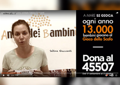 Sabina Guzzanti per Amici dei Bambini