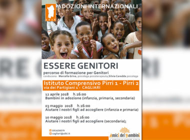 cagliari. Il secondo appuntamento del corso di Ai.Bi. 'Essere genitori'