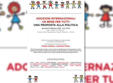 conferenza di Roma su adozione internazionale, gli enti autorizzati parlano alla politica