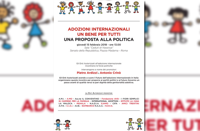 conferenza di Roma su adozione internazionale, gli enti autorizzati parlano alla politica