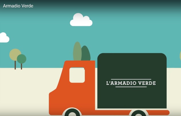 armadio verde