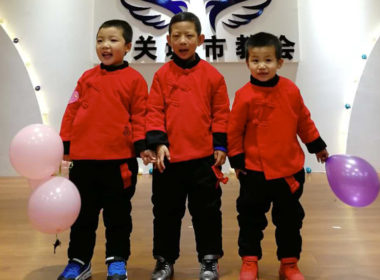 Bambini ospiti della casa 'Vittorino Colombo' a Xi'An in Cina