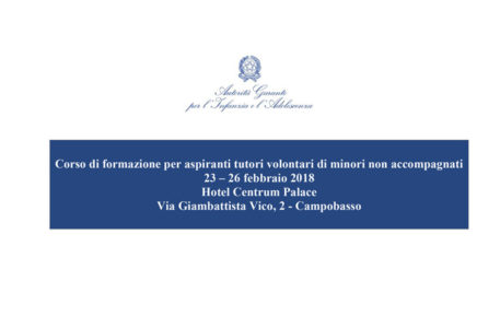 tutori volontari, Moretti di Ai.Bi. parla di affidamento familiare al Corso di Campobasso
