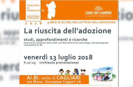 cagliari. Il decimo seminario di Ai.Bi. per le famiglie nel post-adozione