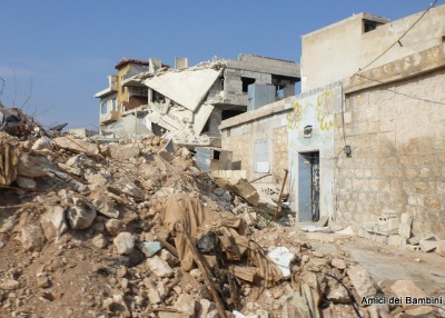 macerie in siria