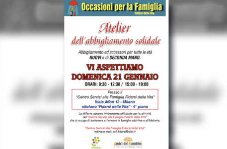 atelier dell'abbigliamento solidale