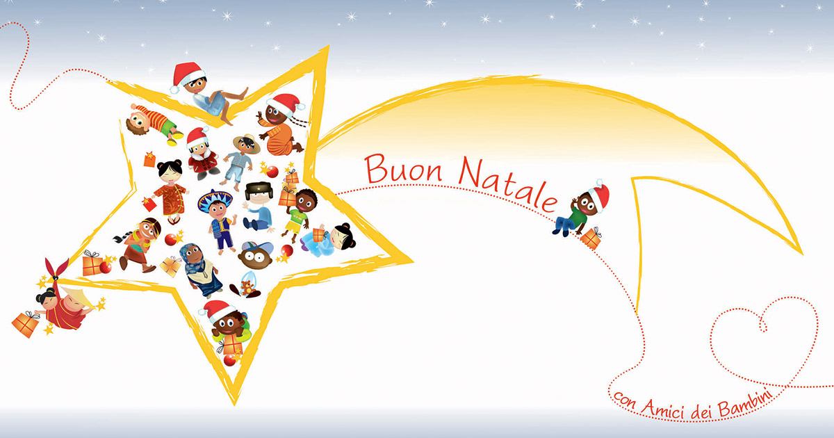 Buon Natale Bambini.Tanti Auguri Di Buon Natale Ai Bi Amici Dei Bambini