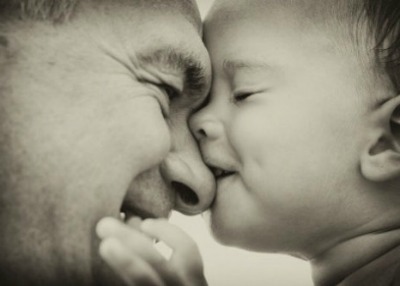 papà bambino