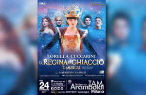 Musical con Lorella Cuccarini con stand Ai.Bi. per Campagna 'Non toccatemi la mamma'