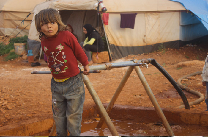 siria, i bambini e le famiglie vittime della guerra e del freddo