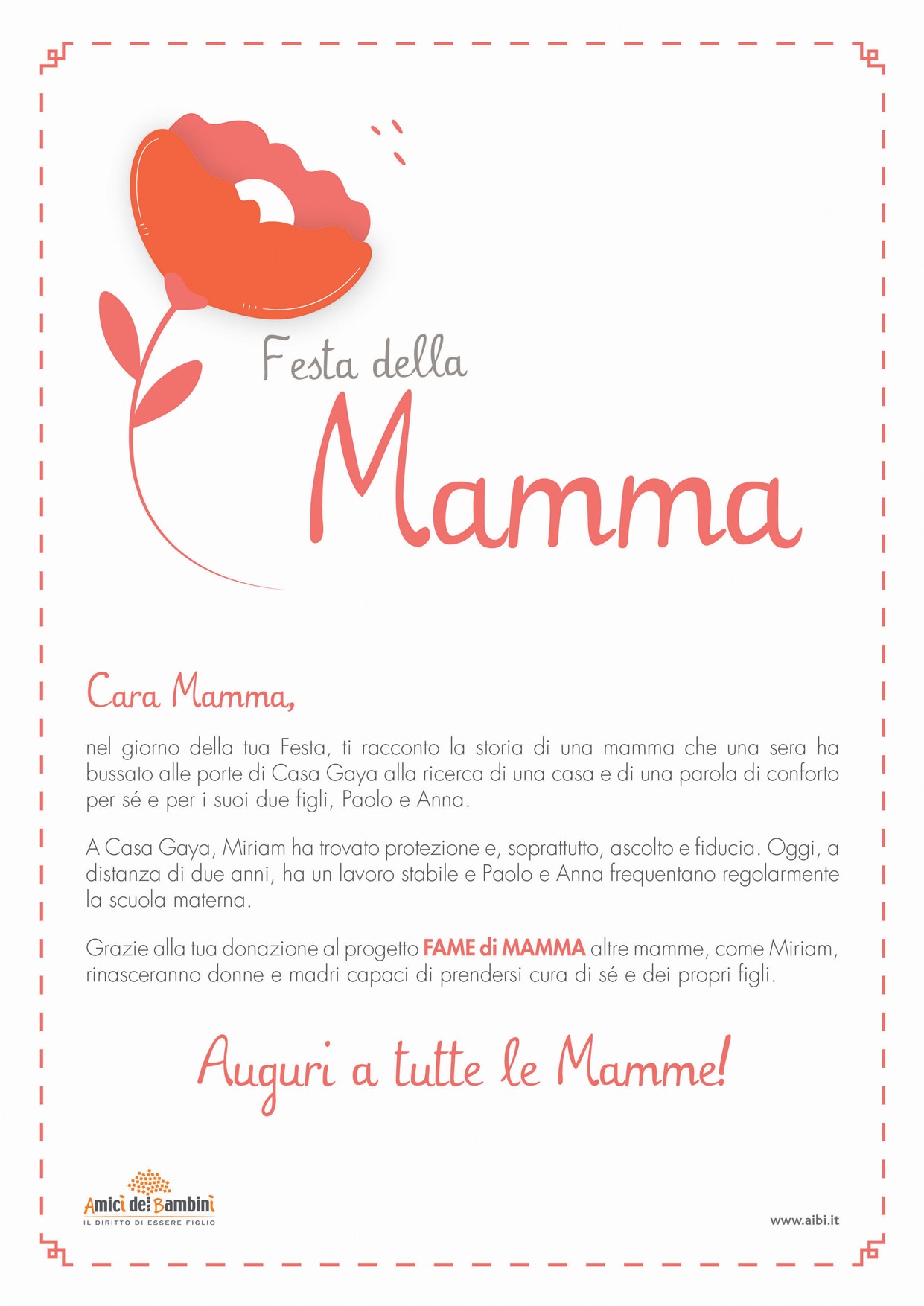 Pergamena Festa della Mamma