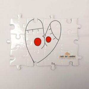 Magnete puzzle personalizzato