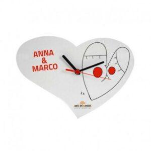Orologio da parete "Cuore" ZA