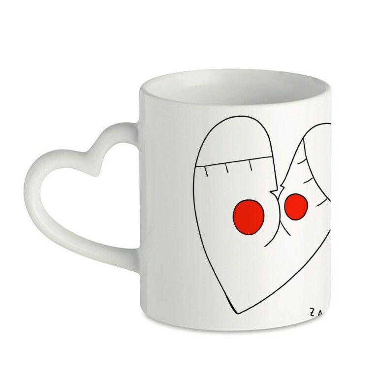 Tazza in Ceramica "Cuore" ZA