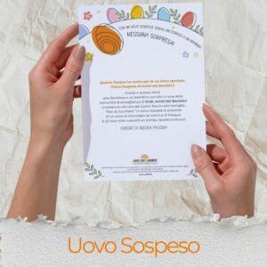 Dona un Uovo Sospeso - Pergamena Solidale Pasqua