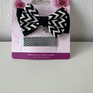 CAMOMILLA SET ELASTICO E FORCINE ZIG ZAG