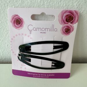 CAMOMILLA - COPPIA MOLLETTE CLIP NERE