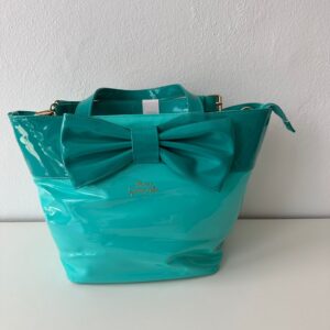 CAMOMILLA BORSA VERDE ACQUA SWEET STRIPES