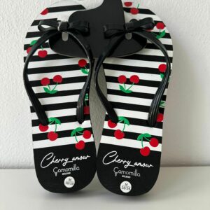 CAMOMILLA INFRADITO FLIP FLOP NERO CHERRY S