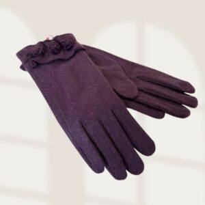 CAMOMILLA - GUANTI VIOLA DONNA