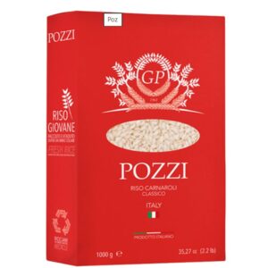 RISO POZZI - confezione 1kg riso carnaroli