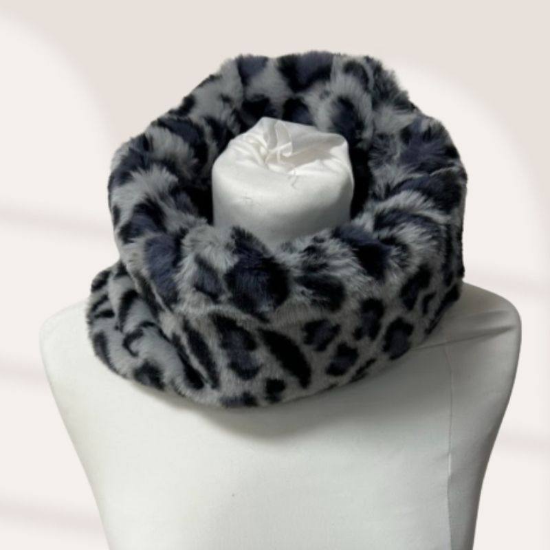 scaldacollo-leopard-grigio